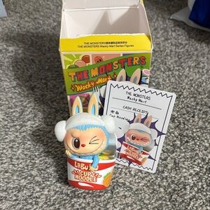 Opened but new Wacky Mart Figure - Blue and White